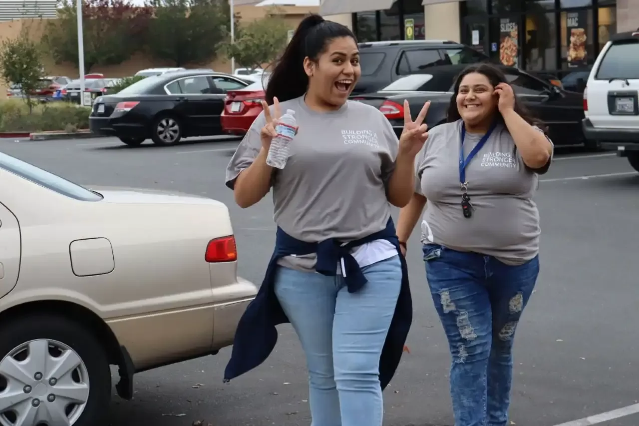 Women walking